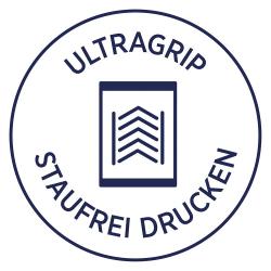 Packung mit Universal-Etiketten von Avery. Geeignet für Versand und mit starker Klebkraft.