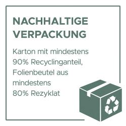 Verpackung für wetterfeste Etiketten. Enthält Hinweise zu Verwendung und Eigenschaften.