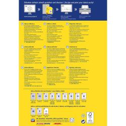 AVERY Zweckform Adress-Etiketten 10 Bl. 7160-10 63,5 x 38,1 mm weiß