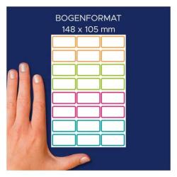 AVERY Zweckform Namens-Aufkleber 48 Etiketten / 2 Bögen