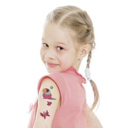 Z-DESIGN Kindertattoo Tropik 10 Stück bunt