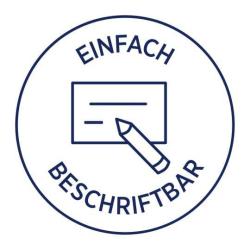AVERY Zweckform Haushaltsetiketten 3 Bögen bunt