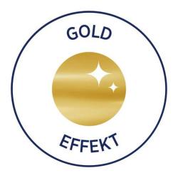 AVERY Zweckform Haushaltsetiketten 3 Bögen gold