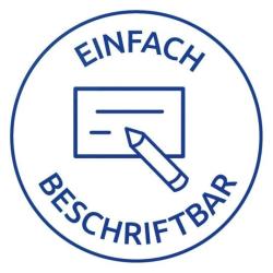 Aufkleber mit bunten Obstmotiven. Text: 'Selbstgemachtes'. Sechs verschiedene Designs. Farbenfroh und fröhlich.