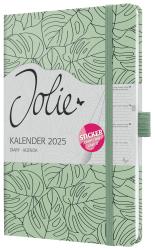 SIGEL Wochenkalender Jolie A5 Green Monstera 2025