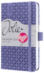 SIGEL Wochenkalender Jolie A6 dark purple 2025