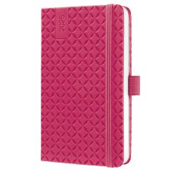 SIGEL Wochenkalender Jolie A6 fuchsia pink 2025