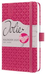 SIGEL Wochenkalender Jolie A6 fuchsia pink 2025