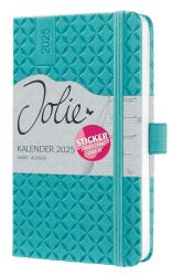 SIGEL Wochenkalender Jolie A6 aqua green 2025