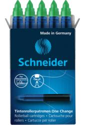 SCHNEIDER Tintenrollerminen One Change 0,6 mm 5 Stück grün