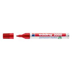 EDDING Permanentmarker 3000 Rundspitze 1,5-3 mm rot