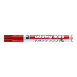 EDDING Permanentmarker 3000 Rundspitze 1,5-3 mm rot