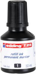 EDDING Nachfülltusche T25 30 ml schwarz