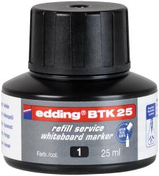 EDDING Nachfülltinte BTK25 für Whiteboardmarker 25 ml schwarz