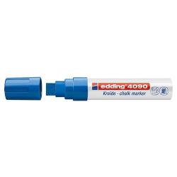 EDDING Kreidemarker 4090 (Window Marker) Keilspitze 4-15 mm blau 