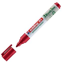 EDDING Permanentmarker 21 Ecoline Rundspitze 1,5-3 mm rot