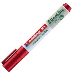 EDDING Permanentmarker 21 Ecoline Rundspitze 1,5-3 mm rot