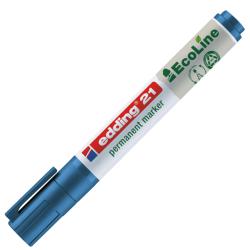 EDDING Permanentmarker 21 Ecoline Rundspitze 1,5-3 mm blau