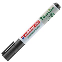 EDDING Permanentmarker 22 Ecoline Keilspitze 1-5 mm schwarz