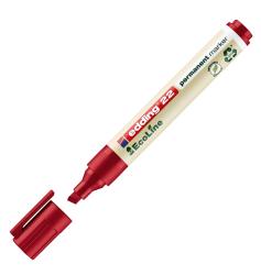 EDDING Permanentmarker 22 Ecoline Keilspitze 1-5 mm rot