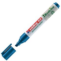 EDDING Permanentmarker 22 Ecoline Keilspitze 1-5 mm blau