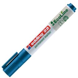 EDDING Permanentmarker 22 Ecoline Keilspitze 1-5 mm blau