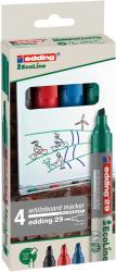 EDDING Whiteboardmarker-Set 29 Ecoline Rundsitze 1,5-3 mm mehrere Farben