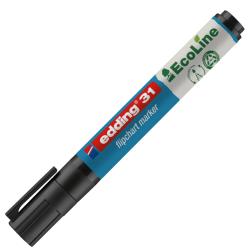 EDDING Flipchartmarker 31 Ecoline Rundspitze 1,5-3 mm schwarz