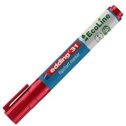 EDDING Flipchartmarker 31 Ecoline Rundspitze 1,5-3 mm rot