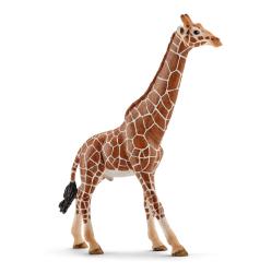 SCHLEICH® Spielfigur Giraffenbulle braun