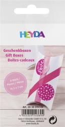 HEYDA Geschenkbox 16,5 x 7 cm 6 Stück weiß