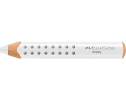 FABER-CASTELL Buntstift Grippy weiß