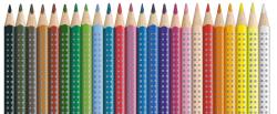 FABER-CASTELL Farbstifte - Colour GRIP, 24er im Etui 