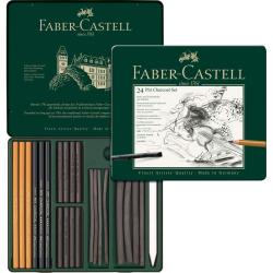 FABER-CASTELL Pitt Kohle-Set 24 Teile