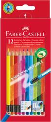 Faber-Castell Radierbare Buntstifte, 12er 