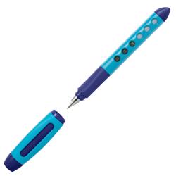 FABER-CASTELL Füllhalter Scribolino für Rechtshänder blau