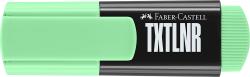 grüner Textmarker mit schwarzem Gehäuse. Aufschrift 'TXTlnr' sichtbar.