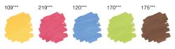 FABER-CASTELL Tuschestift Pitt Artist Pen Dual Marker 5 Stück mehrere Farben