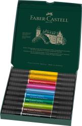 FABER-CASTELL Tuschestift Pitt Artist Pen Dual Marker 10 Stück mehrere Farben