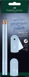 FABER-CASTELL Schreib-Set Sparkle sky blue