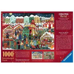 RAVENSBURGER Puzzle Christmas Market 1000 Teile bunt