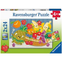 Ravensburger, Puzzle 2x24 Teile