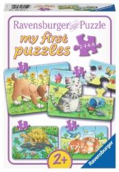 Niedliche Haustiere (Kinderpuzzle) 