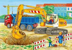 Baustelle und Bauernhof (Kinderpuzzle) 