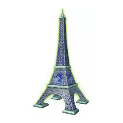 RAVENSBURGER 3D Puzzle Eiffelturm Glow-in-the-Dark Edition 216 Teile