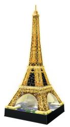 RAVENSBURGER 3D-Puzzle Eiffelturm bei Nacht mit Farbwechsel