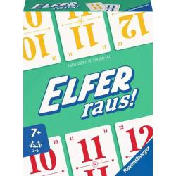 RAVENSBURGER Elfer raus! 80 Spielkarten mehrere Farben