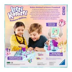 RAVENSBURGER Kinderspiel Lotti Karotti Einhorn Edition bunt