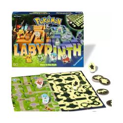 RAVENSBURGER Brettspiel Pokémon Labyrinth Glow in the Dark bunt