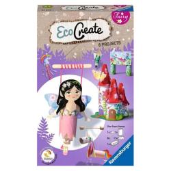 RAVENSBURGER Bastel-Set EcoCreate Sparkle with the Fairies bunt